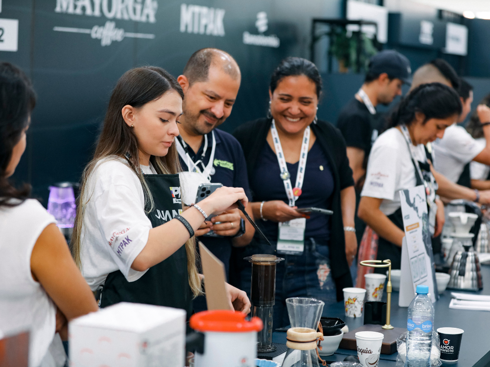 coffee news - attendees at a PRF event