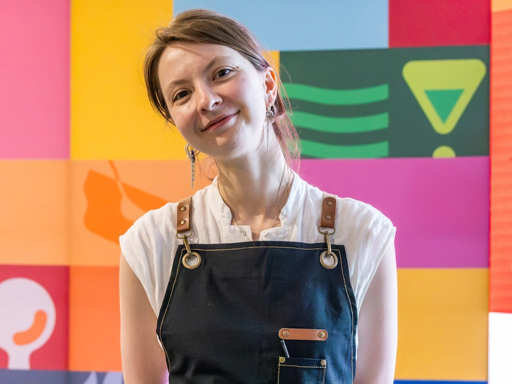 Daria Bila, the 2026 UK Barista Champion.